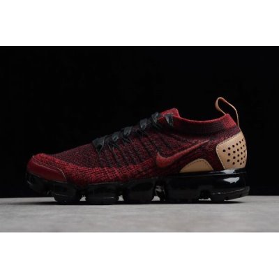 Nike Air Vapormax Flyknit 2 Nrg Team Kırmızı / Siyah / Kahverengi Koşu Ayakkabısı Türkiye - CIVK8YMS